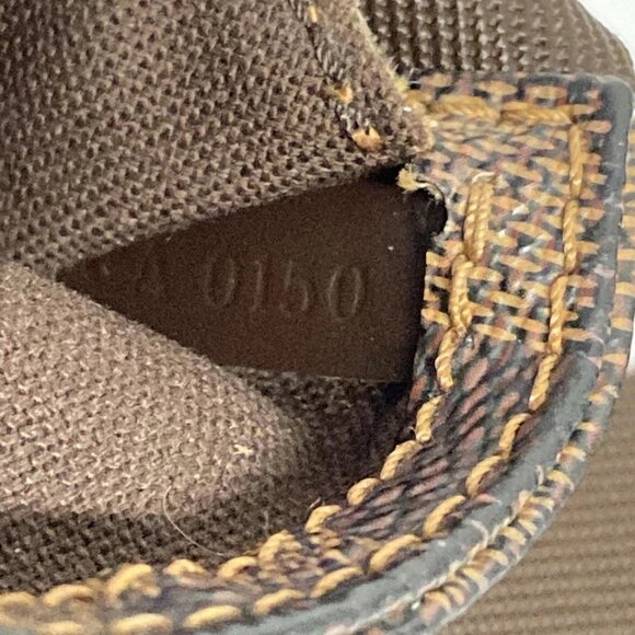 Auth LOUIS VUITTON Geronimos N51994 Ebene Damier CA0150 Bum Bag Damier Canvas - Picture 16 of 16